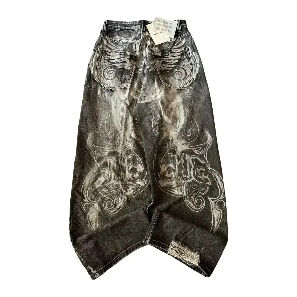 High Waist Wide Jeans